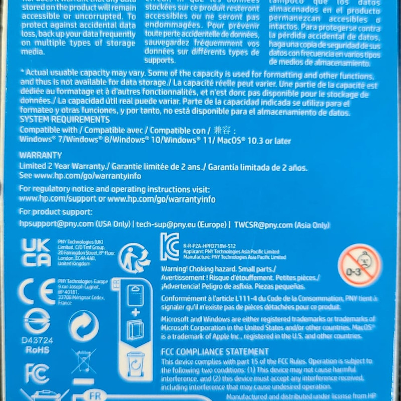 Hp 128 gb pendrive 3.2 Lifetime warranty