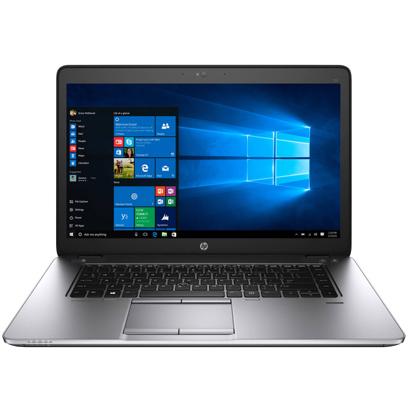 Hp Elitebook 755 G3 AMD PRO A10-8700B 8GB RAM 256GB SSD 15.6 Inches FHD Display